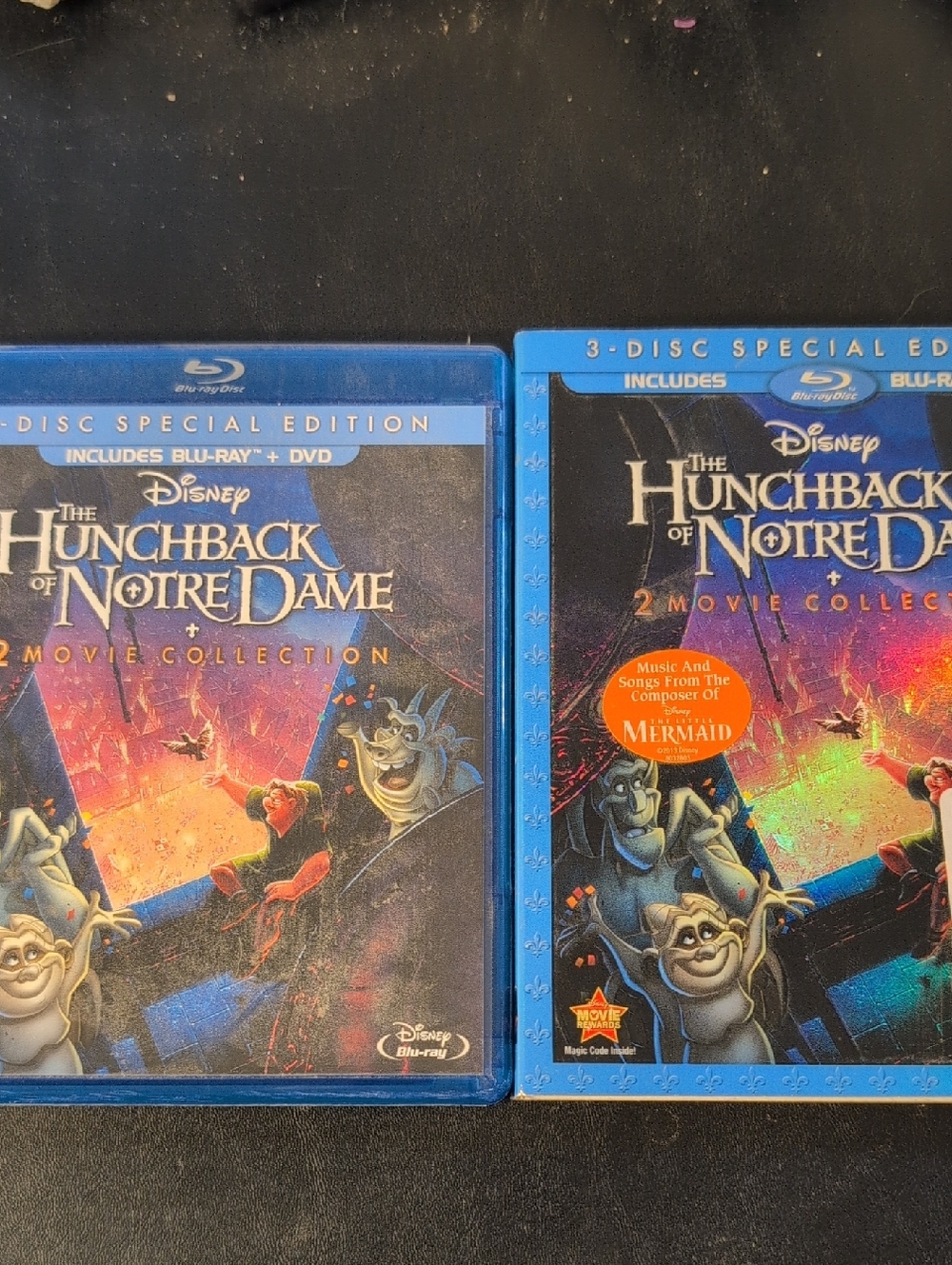 The Hunchback Of Notre Dame 2 Movie Collection Blu-ray And DVD